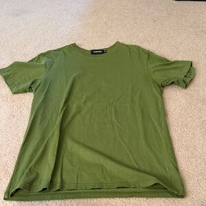 TALENTLESS Olive Green Short Sleeve Tee